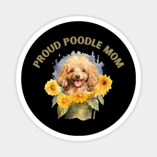 Proud Poodle Mom Magnet